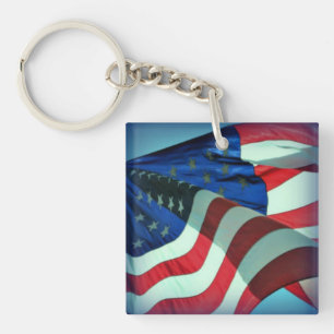 Porte - clé du drapeau américain