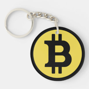 Porte - clé du logo Bitcoin