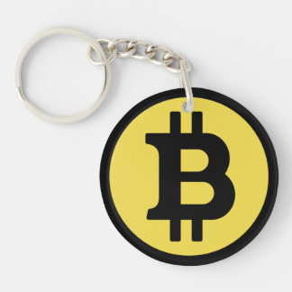 Porte - clé du logo Bitcoin
