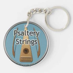 Porte - clé du logo du réseau Psaltery Strings