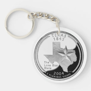 Porte - clé du Texas Quarter