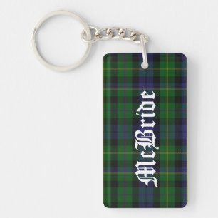 Porte - clé fait sur commande de plaid de tartan
