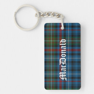 Porte - clé fait sur commande de plaid de tartan