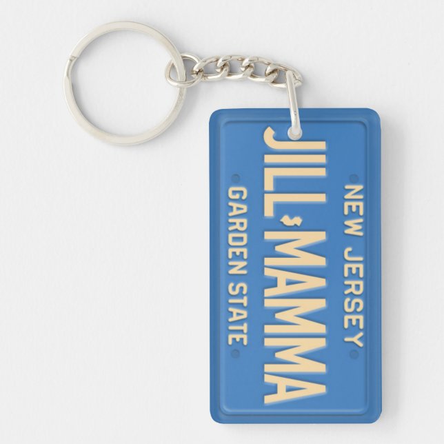 Porte - clé fait sur commande V6 de plaque (Devant)
