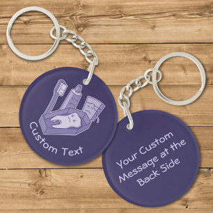 Porte - clé funéraire pour dents