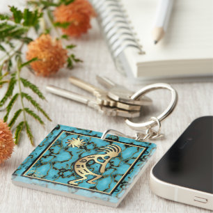 Porte - clé Gold Sud-Ouest Kokopelli
