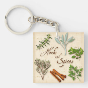 Porte - clé Herbes et épices