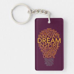 Porte - clé inspiré de coutume d'ampoule
