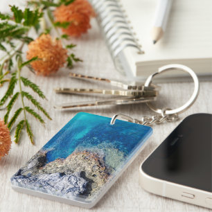 Porte - clé inspiré par l'eau des Bermudes