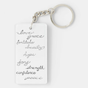 Porte - clé Inspirer les mots