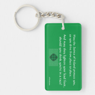 Porte - clé irlandais chanceux