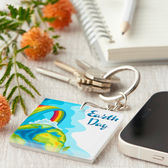 Porte - clé jour des terres (Créateur téléchargé)