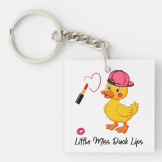 porte - clé "Little Miss Duck Lips"