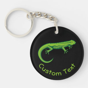 Porte - clé Lizard vert