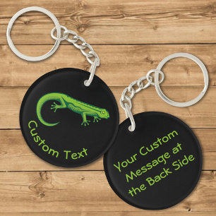 Porte - clé Lizard vert