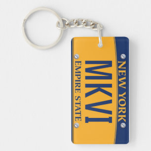 Porte - clé MKVI de plaque minéralogique d'état