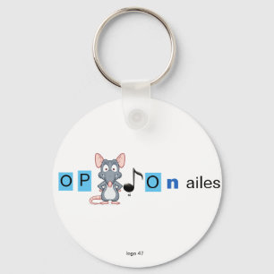 Porte-clé monogramme  keychain