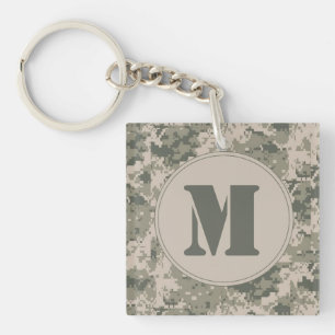 PORTE - CLÉ Motif numérique ACU Camo Camouflage