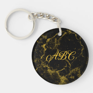 Porte - clé Noir Et Or