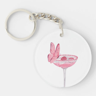 Porte - clé papillon de Cocktail