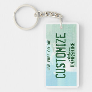 Porte - clé personnalisable de plaque