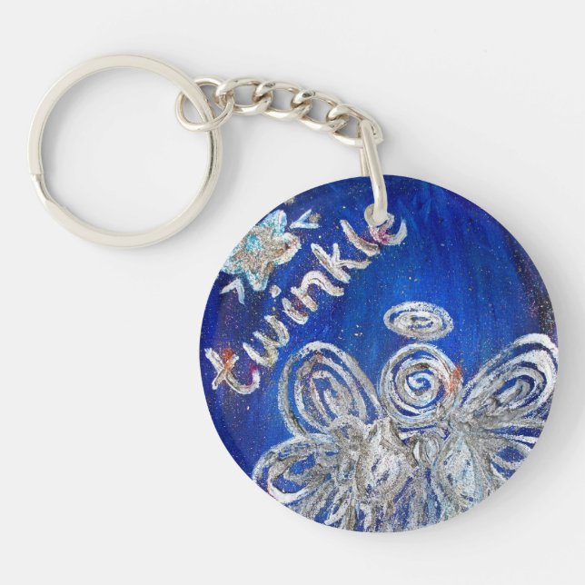 Porte - clé personnalisé Twinkle Guardian Angel (Devant)