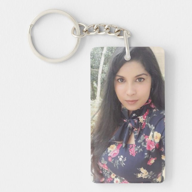 Porte - clé Photo, Cadeaux Photo Personnalisés, Po (Devant)