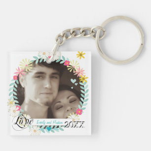 Porte - clé photo personnalisé