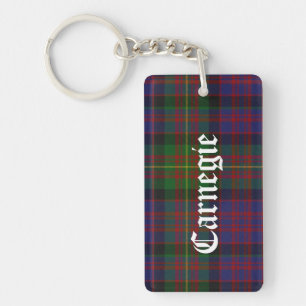 Porte - clé Plaid Carnegie Tartan personnalisé