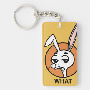 Porte - clé RECTANGULAIRE DE RABBBIT DE DESSIN AMU