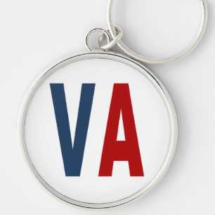Porte clé rond Premium VIRGINIA Keychain