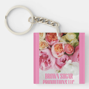 Porte - clé rose doux BSPllc