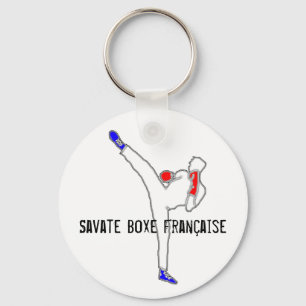 Porte-clé Savate Boxe Française Keychain