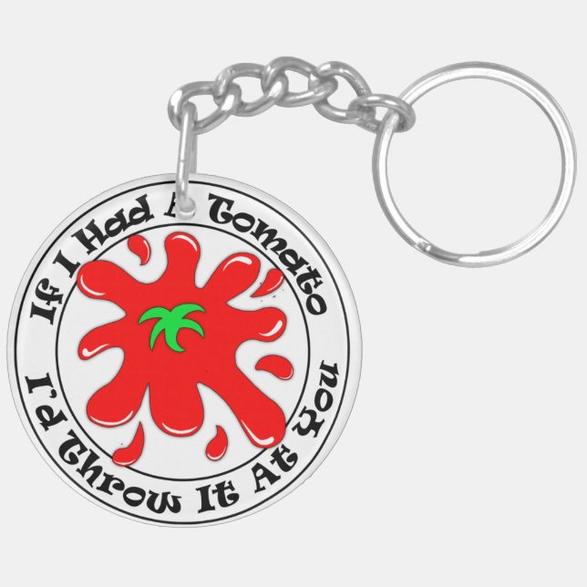 Porte - clé tomate (Dos gauche)