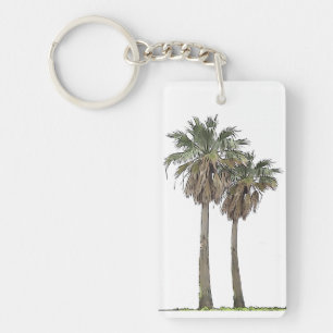 Porte - clé tropical de palmiers