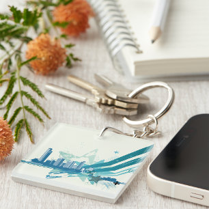 Porte - clé urbain Cityscape