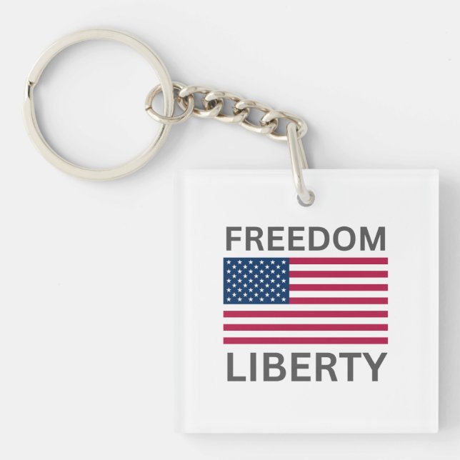 PORTE - CLÉ US Flag Freedom Liberty™ (Devant)