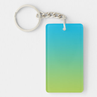 Porte - clé : VERT BLEU OMBRE