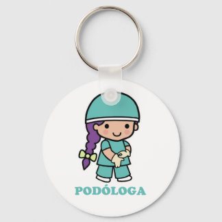 Porte-clefs de podóloga