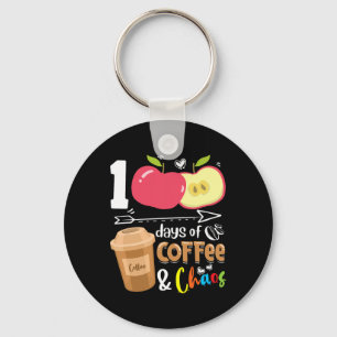 Porte-clés 100 jours d'ampli à café; chaos - 100ème jour écol