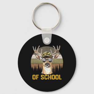 Porte-clés 100 Jours D'école Cerf Chasse Camo Chasseur Garçon