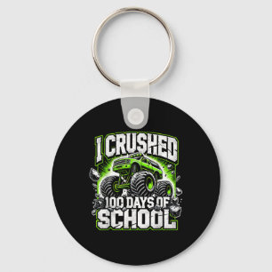 Porte-clés 100 Jours D'École Monster Truck Boys 100e Jour