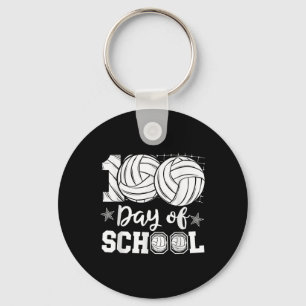 Porte-clés 100 Jours D'Enseignant Enfants Volleyball 100E