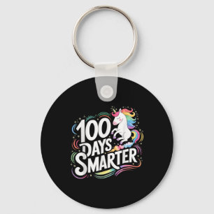 Porte-clés 100 Jours Enfants Plus Smarter Girls Unicorn 100e