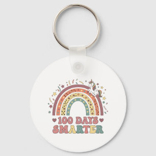 Porte-clés 100 jours plus intelligents filles licorne 100ème