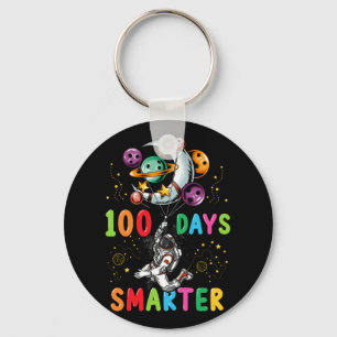 Porte-clés 100 jours Smarter 100e jour d'astronaute scolaire