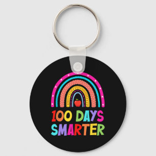 Porte-clés 100 Jours Smarter Rainbow Joyeux 100ème Jour De L'