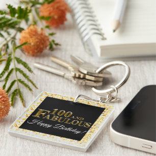 Porte-clés 100e anniversaire 