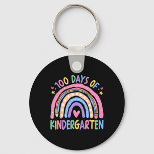 Porte-clés 100e jour d'école maternelle enseignant enfants 10