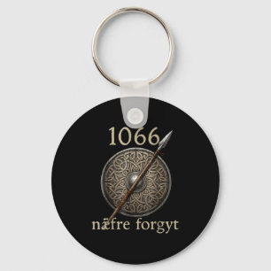 Porte-clés 1066 Naefre Forgyt N'oubliez Jamais Viking Anglete